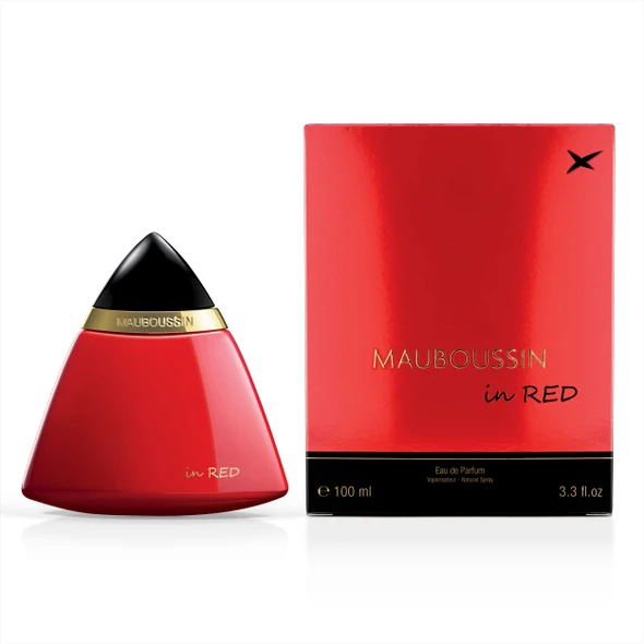 Mauboussin  In Red 100ml (3.3 Fl Oz) Eau de Parfum for Women  Oriental Floral and  Woody Scents