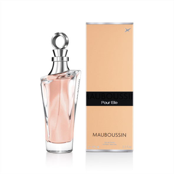 Mauboussin  Pour Elle 100ml (3.3 Fl Oz)  Eau de Parfum for Women -Floral and Fruity Scents Modern
