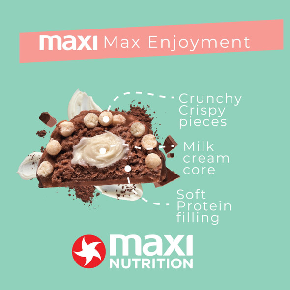 MaxiNutrition Better Choice Protein Bar Chocolate Brownie, 15x 22.5g, 7.5g Protein Content, Low in Calories, 94kcal Protein bar