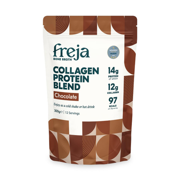 Freja Collagen Protein Shake Chocolate 300g Chocolate