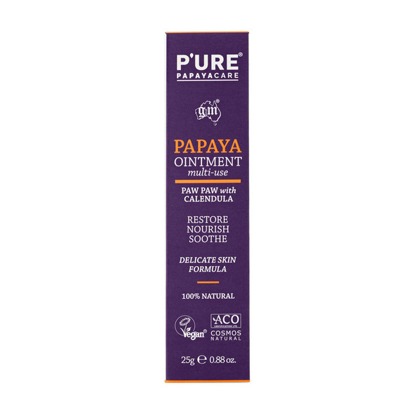 P'ure Papayacare Papaya Ointment Multi-Use 25g