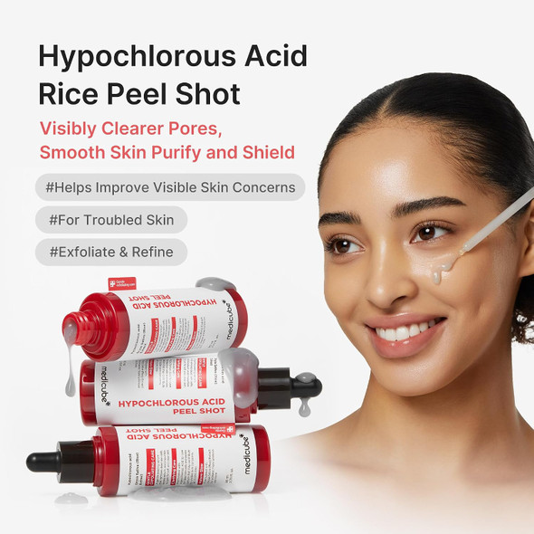 medicube Peel Shot with Hypochlorous Acid for Pores & Blackheads