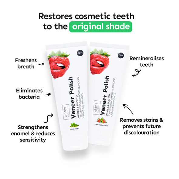 Whites Beaconsfield Veneer & Composite Whitening Toothpaste - Fresh Mint