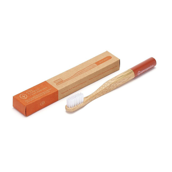 Georganics Kids' Bamboo Toothbrush Medium Bristle each