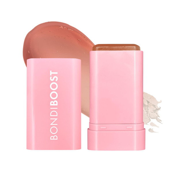 Bondiboost Strawberry Gum Grip Styling Stick NonWaxy Slick Back Hair Stick