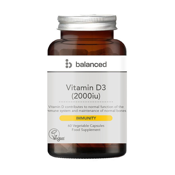 Balanced Vitamin D3 60 Caps