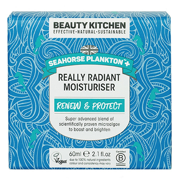 Beauty Kitchen Seahorse Plankton  Really Radiant Moisturiser 60ml