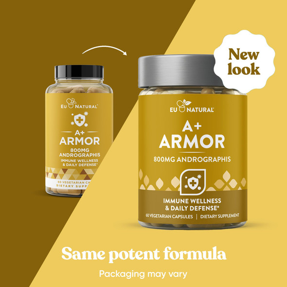 Eu Natural Andrographis Paniculata 800 Mg 60 Vegan Capsules