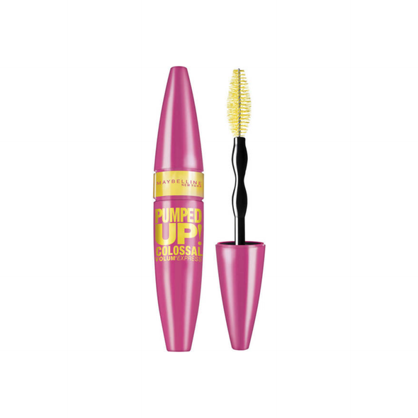 Maybelline Volum' Express Pumped Up! Colossal Washable Mascara, Classic Black [213] 0.33 oz