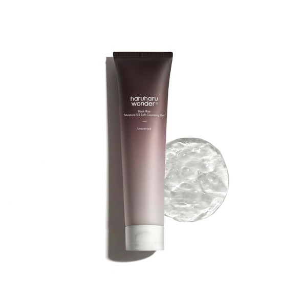 Haruharu Wonder Black Rice Moisture 5.5 Soft Cleansing Gel 3.38 Fl. Oz