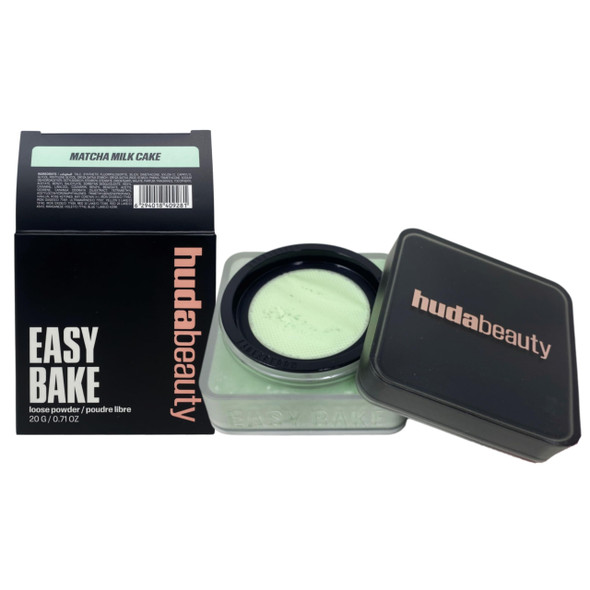 Huda Easy Bake Blurring Loose Baking & Setting Powder Matcha Milk Cake (20 G / 0.71 Oz)