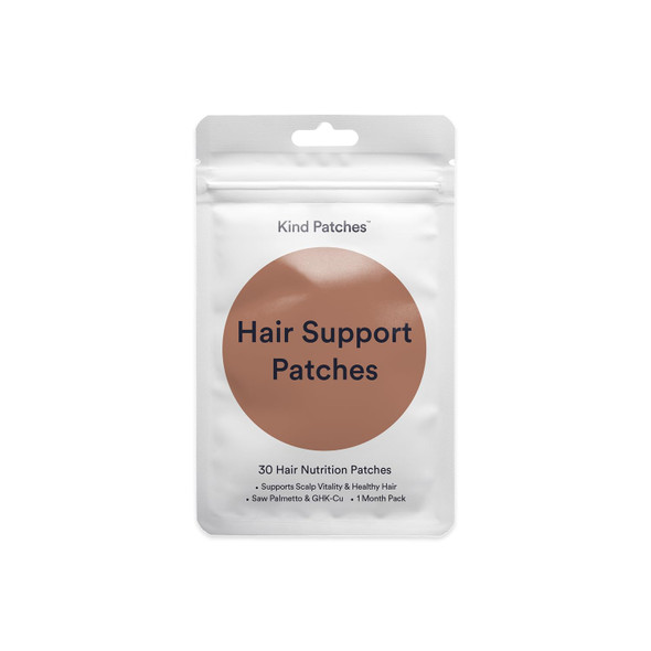 Kind Patches Hair Patches With Saw Palmetto Extract Vegan 30 Count