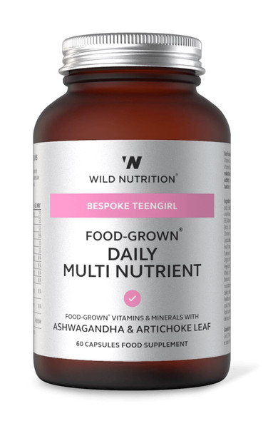 Wild Nutrition Teengirl Food-Grown Daily Multi Nutrient 60
