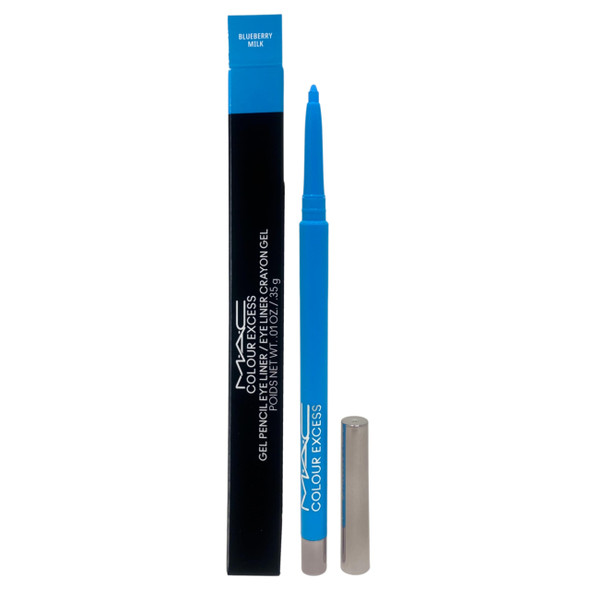 Mac M A C Cosmetics Colour Excess Gel Pencil Eye Liner Blueberry Milk (Light Baby Blue).01 Oz /.35 G