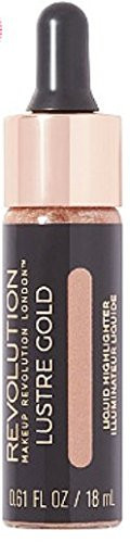 Makeup Revolution Liquid Highlighter Lustre Gold