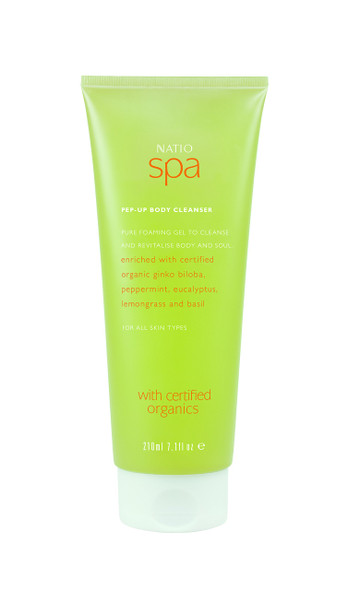 Natio Spa PepUp Body Cleanser 210Ml