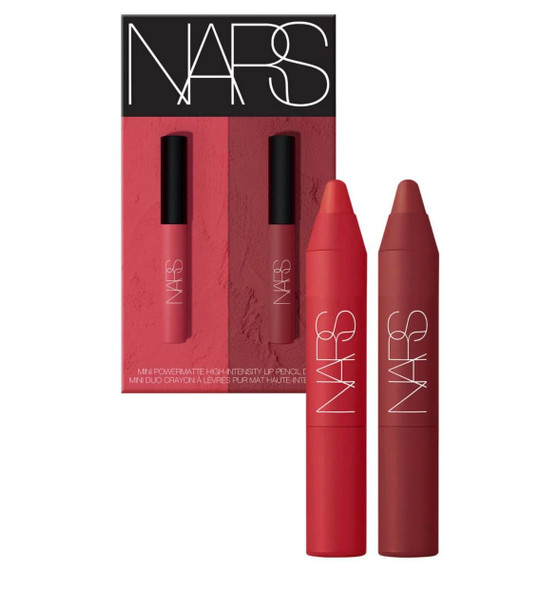 Nars Nars38 Mini Power Matte HighIntensity Lip Pencil Duo Cruella & Dragon Girl