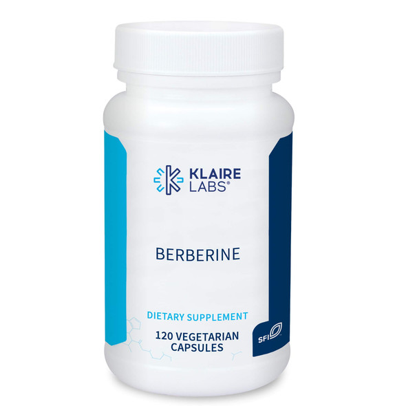 Klaire Labs Berberine HCI 500mg - Berberine Supplement - Gluten-Free, Hypoallergenic Berberine Supplement (120 Capsules)