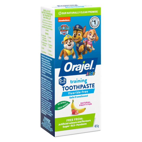 Orajel Naturals Paw Patrol Kids Toothpaste Fruity Flavor 1.5 Oz