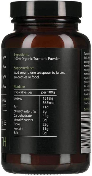 KIKI Health Organic Premium Turmeric Powder, 150 g