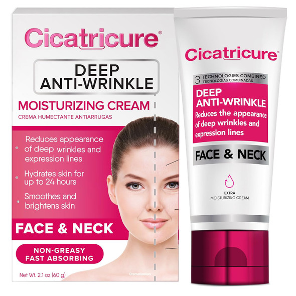 Cicatricure Deep Anti-Wrinkle Face & Neck Cream, 2.1 oz