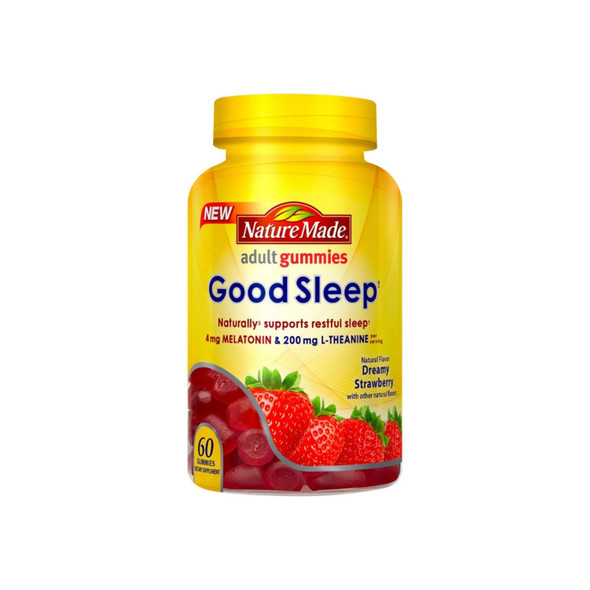 Nature Made Good Sleep Gummies, Dreamy Strawberry, 60 Ea
