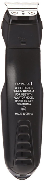 Remington PG6015A Rechargeable Stubble and Beard Trimmer, Black