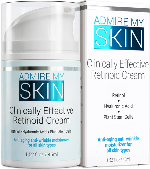 Admire My Skin Clinically Effective Retinoid Cream For Face 1.52Oz
