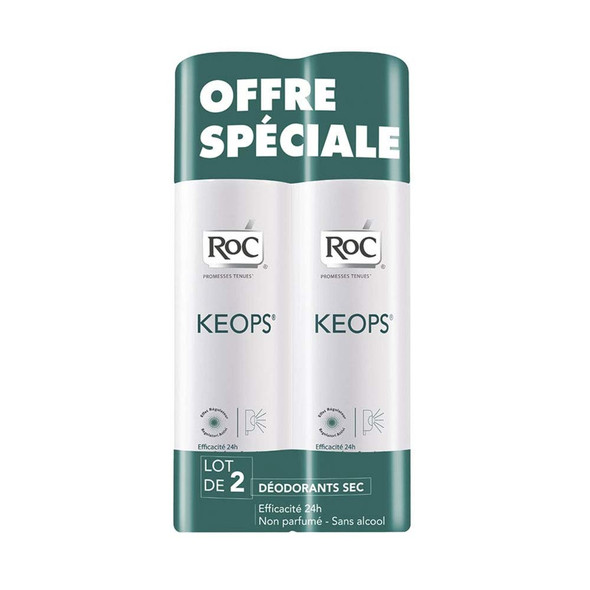 RoC Keops Dry Spray Deodorant 2 x 150ml