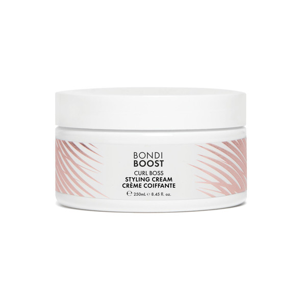 Bondiboost Curl Boss Hair Styling Cream Lightweight AntiFrizz LeaveIn Formula For Defined Soft And Flexible Curls 8.45Fl Oz