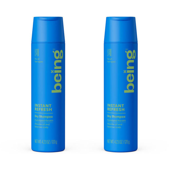 Being Instant Refresh Dry Shampoo With Keratin 4.23 Oz(Pack Of 2)