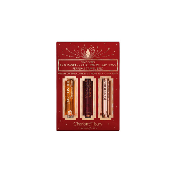 Charlotte Tilbury Fragrance Collection Of Emotions 3Piece Travel Size Perfume Set For Women