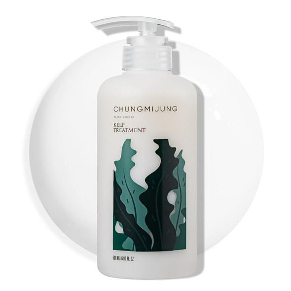 Chungmijung Kelp Hair Treatment Conditioner For Dry Itchy & Sensitive Scalp Nourishing And Hydrating Strengthening And Repairing Korean Hair Care 16.9 Fl Oz / 500Ml