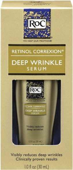 RoC Retinol Correxion Deep Wrinkle Serum 1 oz (3 Pack)