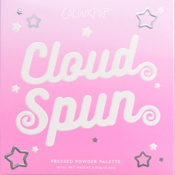 Colourpop Cloud Spun Eyeshadow Palette Matte Metallic Sparkle Pressed Glitter Powder SuperPigmented