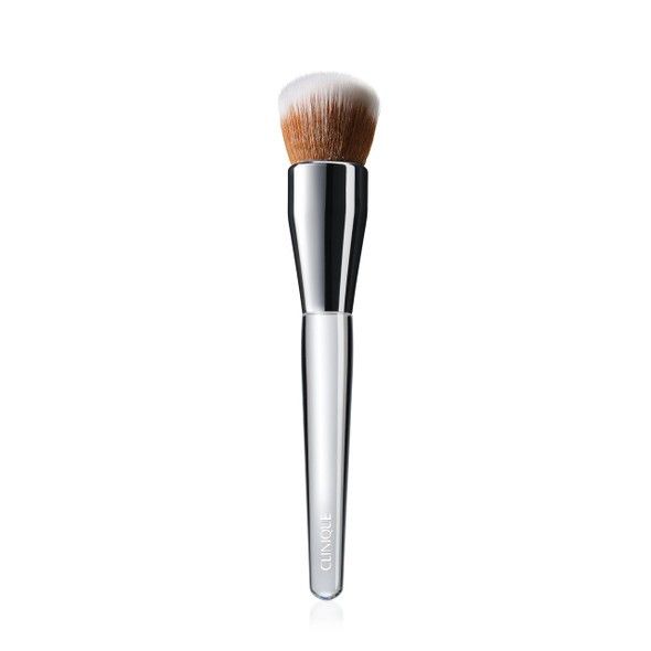 Clinique Versatile Blending Buffing Foundation Brush For Cream Liquid And Powder Foundation Buildable Coverage