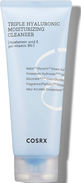 Cosrx Hyaluronic Acid Moisturizing Cleanser With Vitamin B 5.07 Fl.Oz