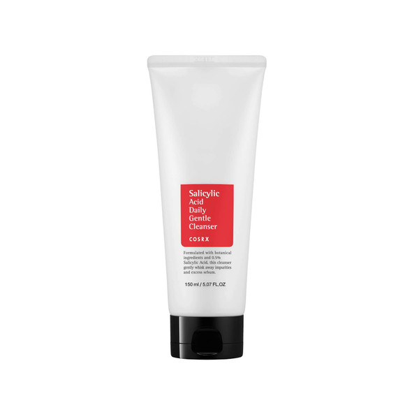 [Cosrx] Salicylic Acid Daily Gentle Cleanser 150Milliliter / Foam Cleanser For Blemish Skin