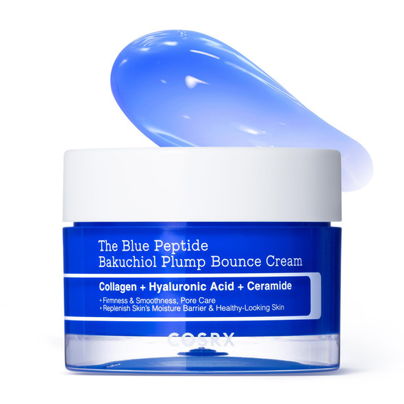 Cosrx The Blue Copper Peptide Bakuchiol Cream Korean AntiAging 1.76 Oz