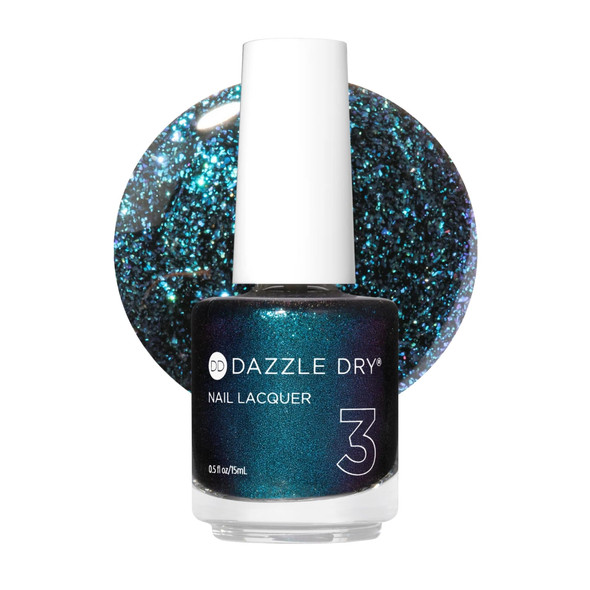 Dazzle Dry Nail Lacquer Step 3 aaSa Blue Blood (0.5 Fl Oz)