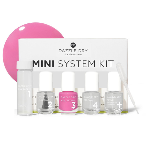 Dazzle Dry Mini Kit aaSa Cherry Parfait aaSa 4 Step System (5 Piece Kit)