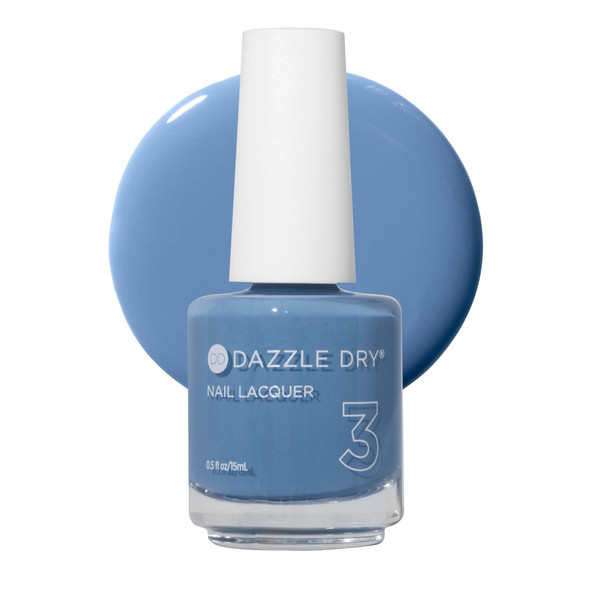 Dazzle Dry Nail Lacquer Step 3 aaSa Varsity Blues (0.5 Fl Oz)