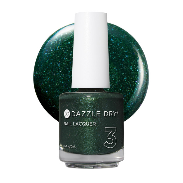 Dazzle Dry Nail Lacquer Step 3 aaSa Evergreen (0.5 Fl Oz)
