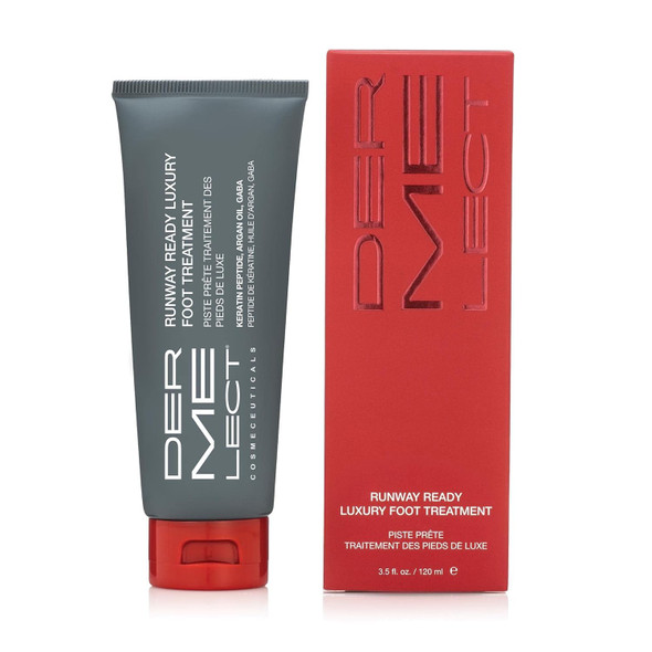 Dermelect Runway Ready Exfoliating Foot And Heel Treatment 3.5 Fl Oz