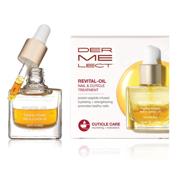Dermelect Revital Oil Strengthening Nail And Cuticle Treatment 0.4 Fl Oz