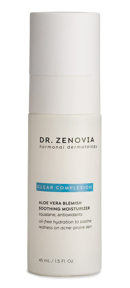 Dr. Zenovia Aloe Vera Blemish Soothing Moisturizer OilFree Calming Hydrator For Acne Prone Skin