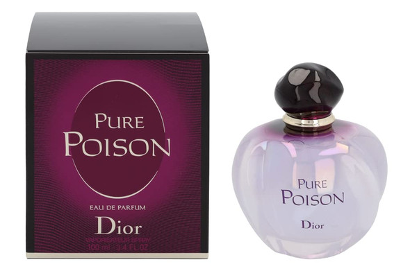 Christian Dior Pure Poison Eau De Parfum Spray 3.4 Ounce Floral Fragrance Multicolor