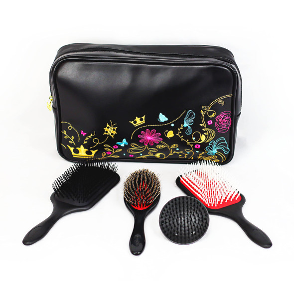 Denman Signature Styling Set The Ultimate Hair Brush Set For Detangling Styling And Smoothing Hair