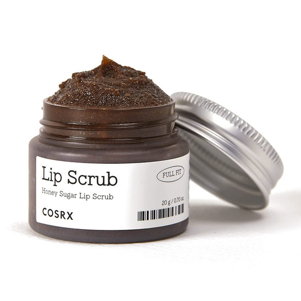 COSRX Full Fit Honey Sugar Lip Scrub 0.67 fl.oz / 20g | Soft and Smooth | Exfoliate, Condition, and Moisturize |