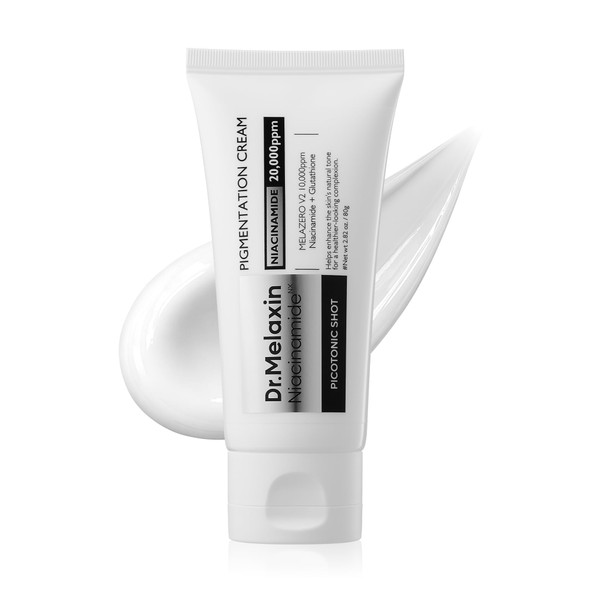 Dr. Melaxin Niacinamide Pikotonic Shot Cream (80 G) Pigmentation Brightening Beautiful Skin Tone Care Dry Skin Mixed Skin Korean Cosmetics 2.8 Oz